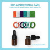 Bouteilles ambrées Heathorn de 2 ml pour stocker les huiles.