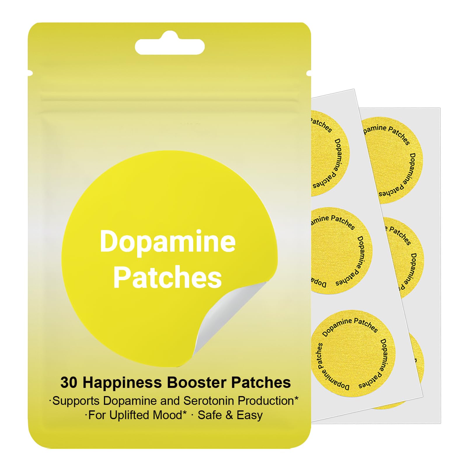Boîte Heawdra Dopamine patches, présentation pratique pour un usage quotidien discret.