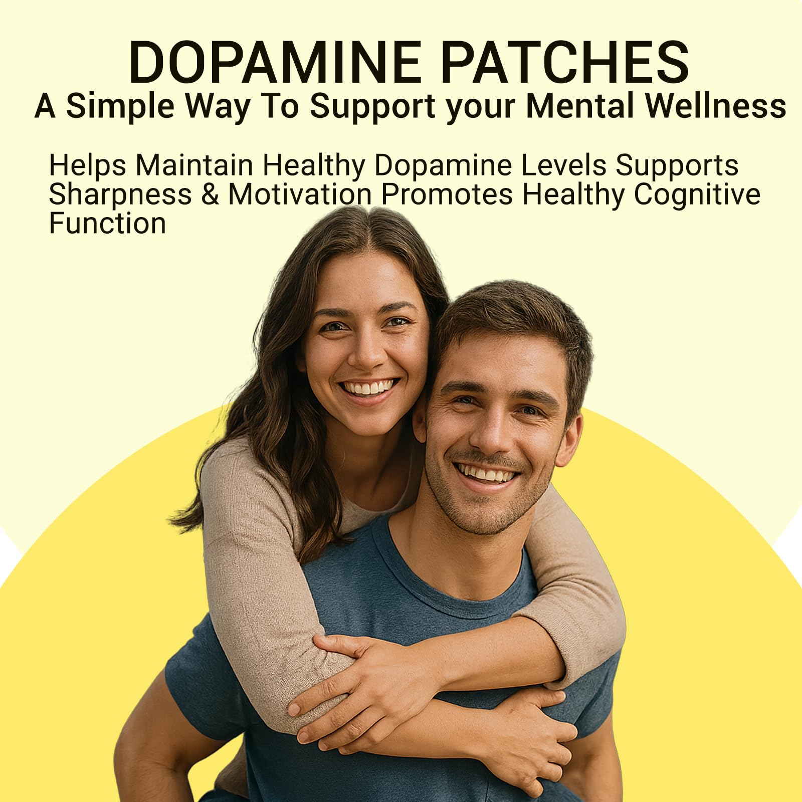 Formule végétale Heawdra Dopamine patches, soin hydratant et respectueux.