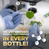 HEBS LAB métabolisme stimulé, énergie pour les entraînements.