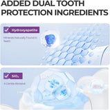 HEDGAUCP dentifrice rafraîchissant – pack double pour la maison et le voyage