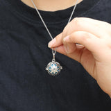 HEDQFM diffuseur bijou petit cœur, parfum discret pour vos déplacements.