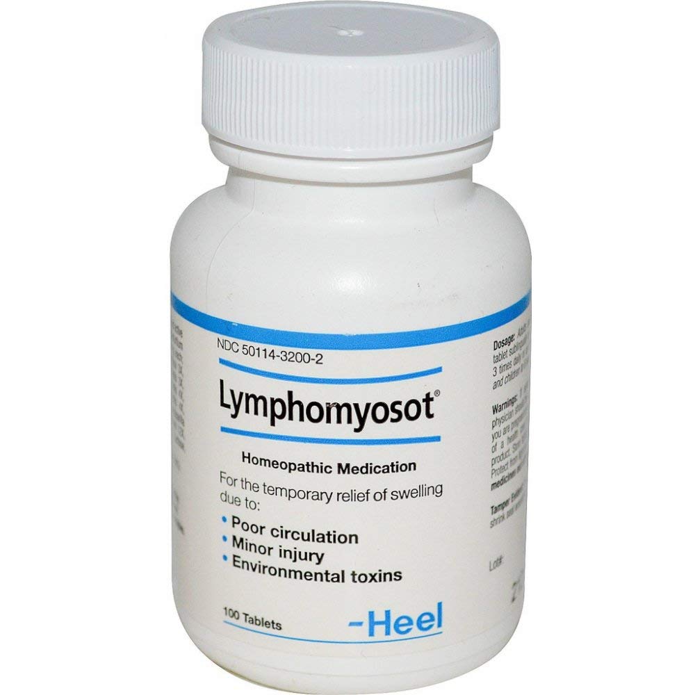 Heel/BHI Lymphomyosot: comprimés 100 soutiennent potentiellement le système lymphatique.