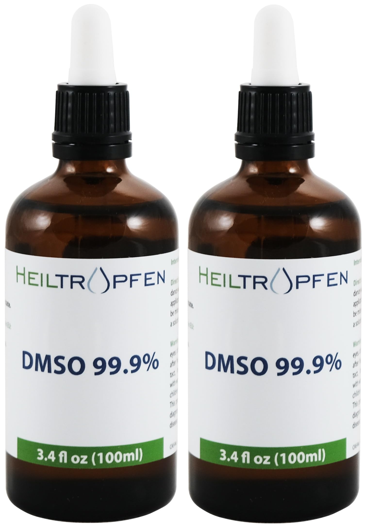 Bouteille Heiltropfen DMSO 100 ml, liquide pur et polyvalent.