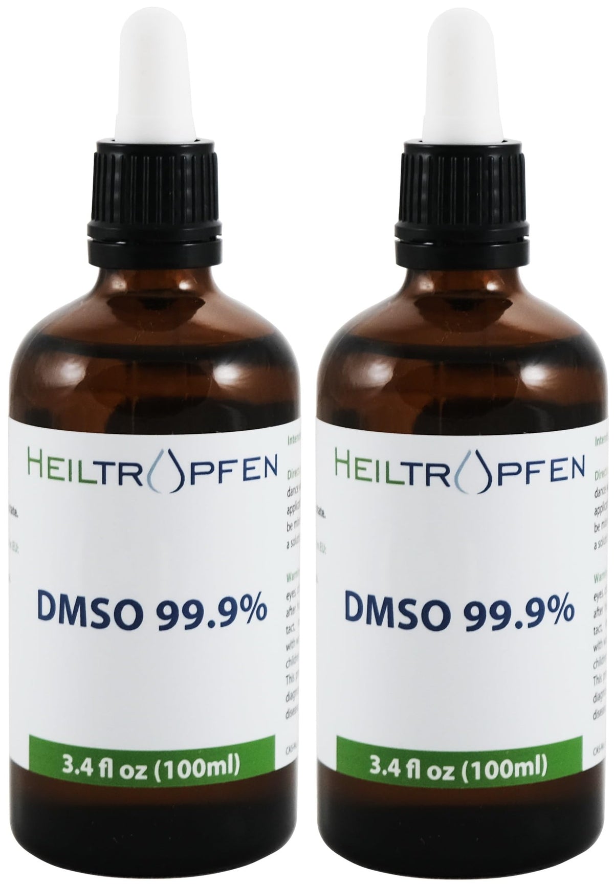 Bouteille Heiltropfen DMSO 100 ml, liquide pur et polyvalent.