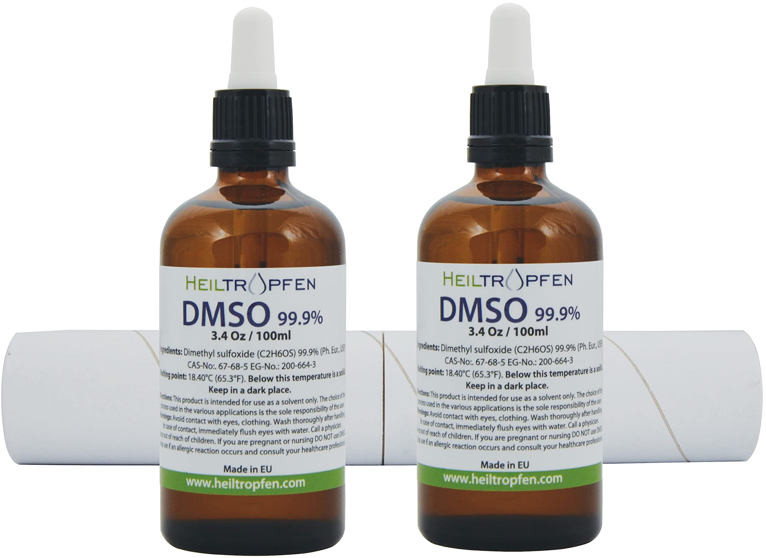 Pipette Heiltropfen DMSO pour dosage précis et pratique.