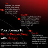 Helight: compatible avec appareils d'apnée du sommeil et dispositifs anti-ronflement.