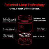 Helight: design compact et portable, idéal pour dormir n'importe où.