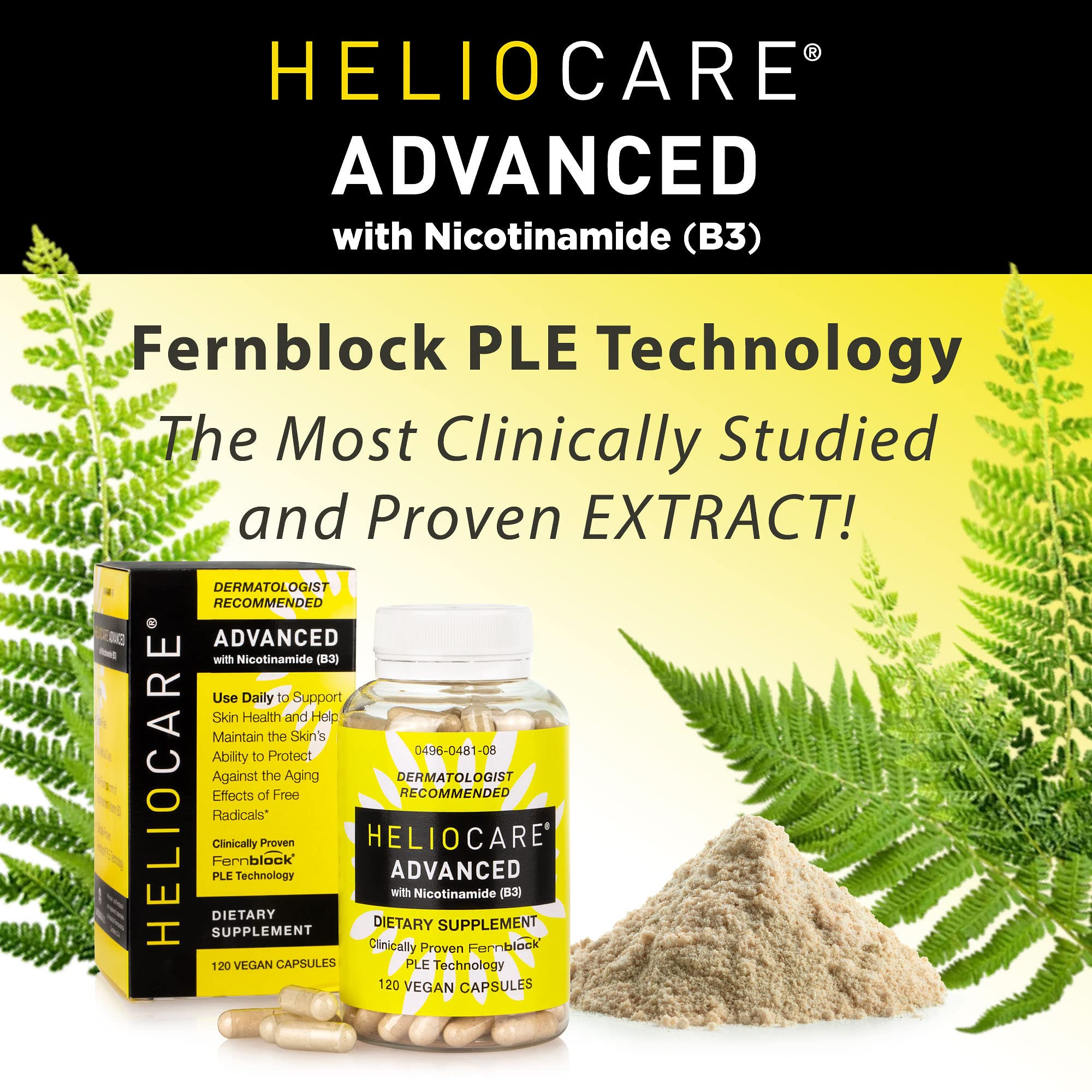 Heliocare Advanced – emballage et notice pour démarrer une routine