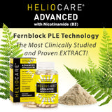 Heliocare Advanced – emballage et notice pour démarrer une routine