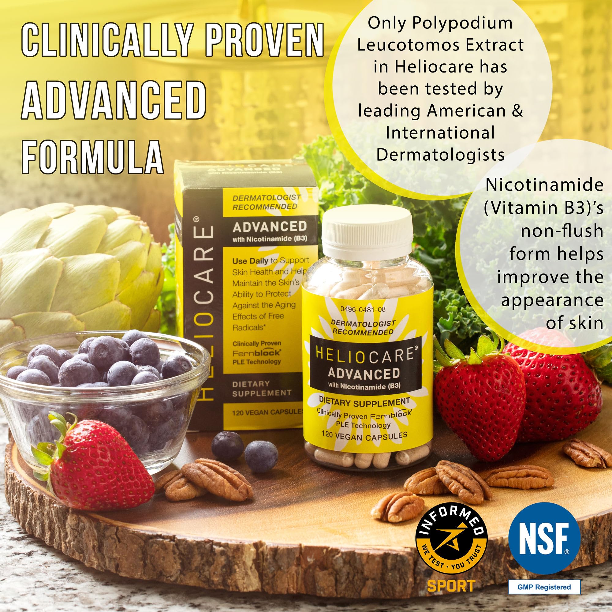 Heliocare Advanced – formule végan et sans gluten