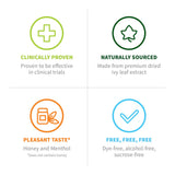 Helixia Prospan étiquette et emballage, informations claires et fiables.