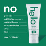 Dentifrice végane hello, sans cruauté animale, usage quotidien.