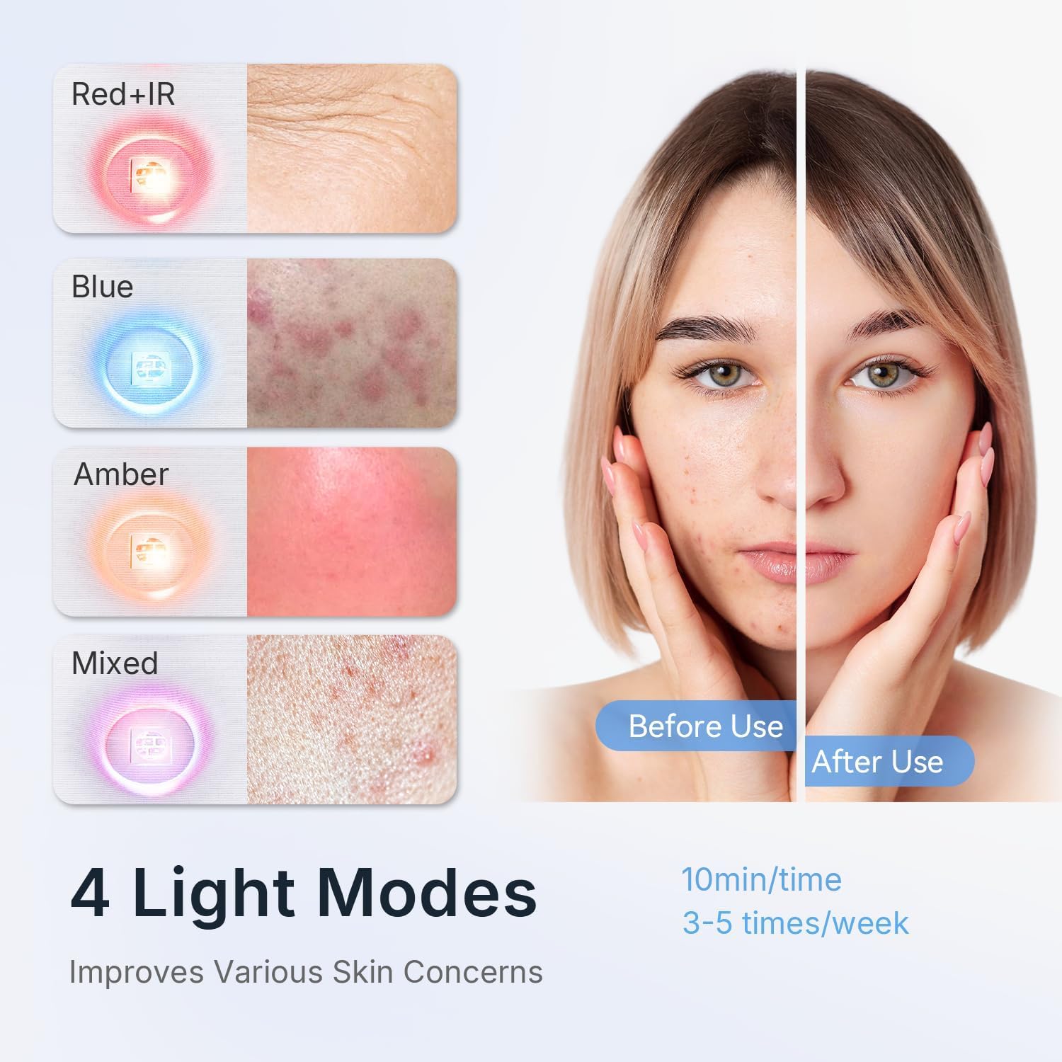 Hello Face: design alvéolaire pour sécurité et confort pendant le soin