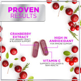 Hello Lovely Cranberry : emballage prêt à l’emploi avec 60 capsules.