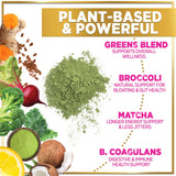 Hello Lovely Poudre verte – emballage biologique et respectueux de l'environnement.