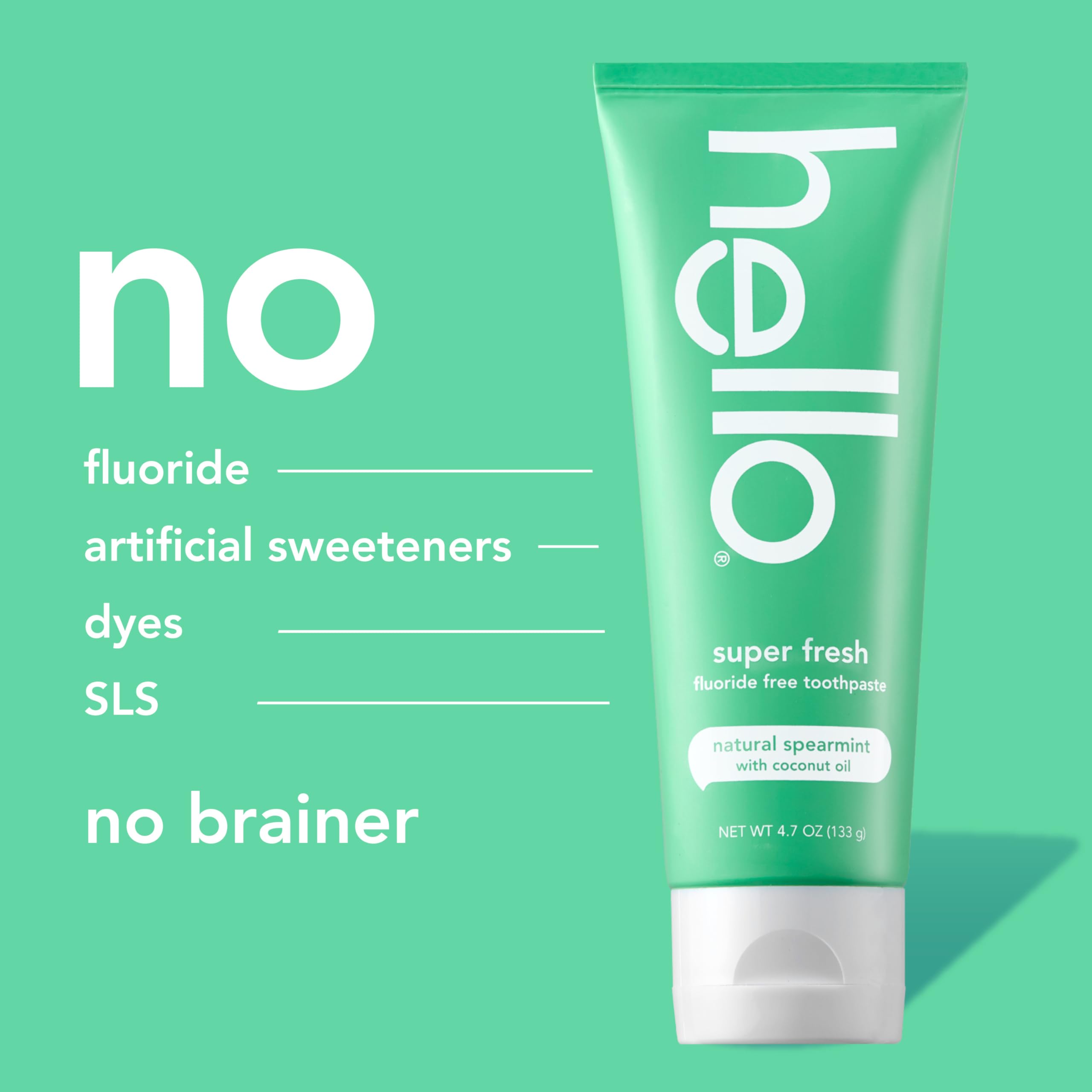 Hello Super Fresh menthe poivrée: image produit prête pour votre routine quotidienne.