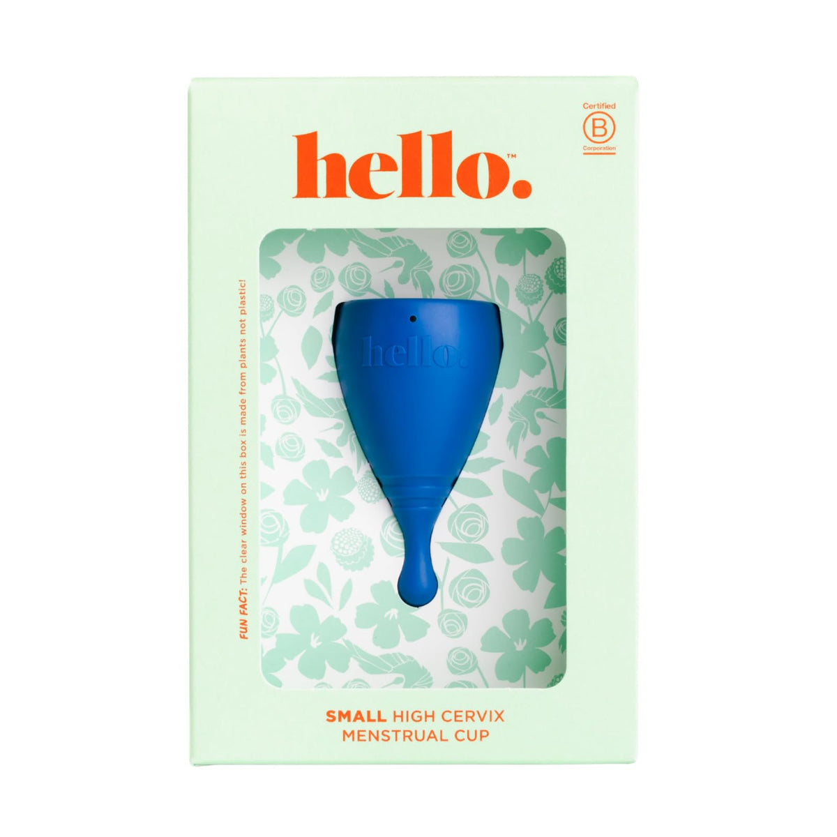 HELLO PERIOD Cup haut cervix 38 mm – confort et maintien sûr au quotidien