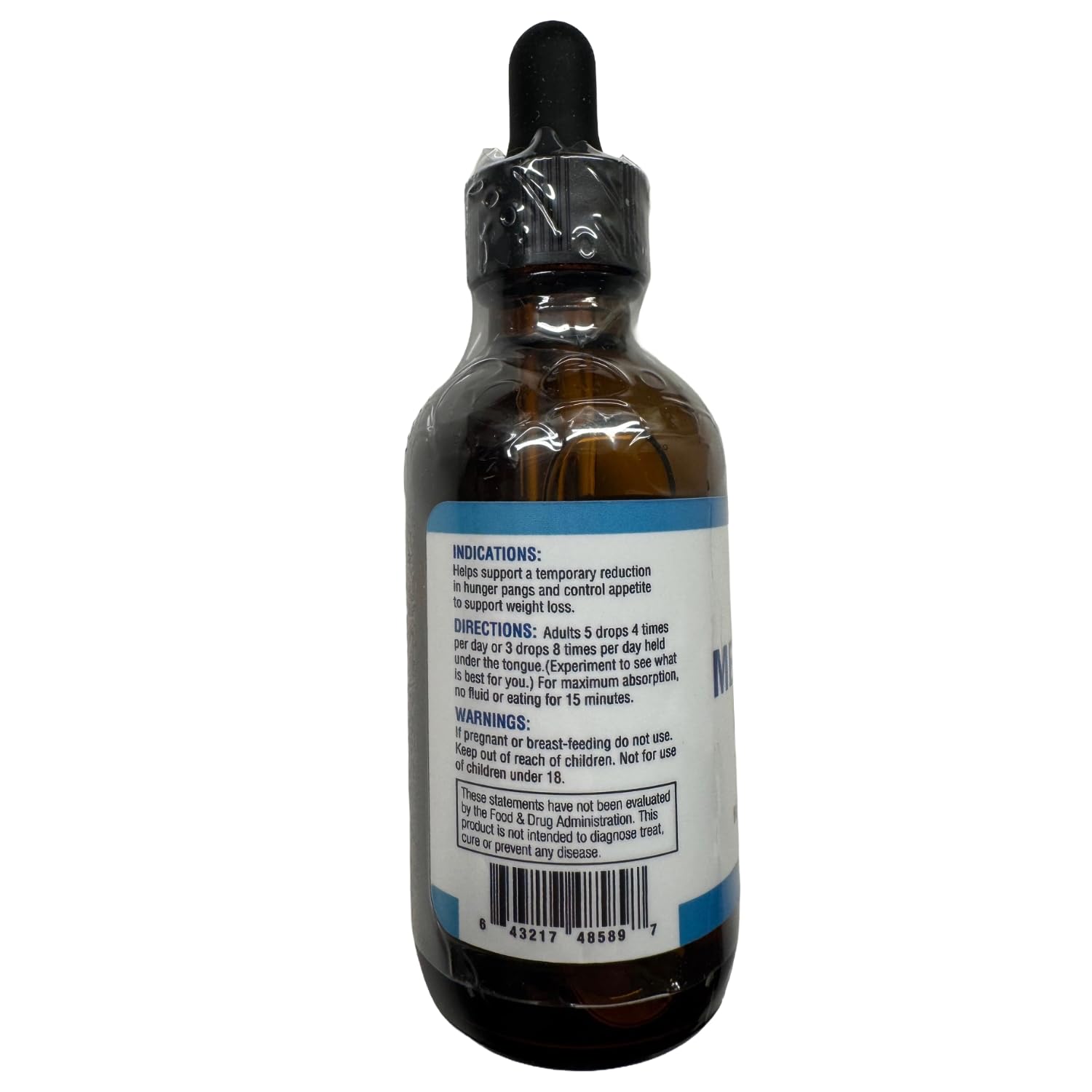 HelloPharmacist Métabolic Reset : compte-gouttes ergonomique pour doser avec précision.