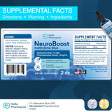 HelloPharmacist Neuroboost concentration amelioree, aide a rester attentif lors des sessions.