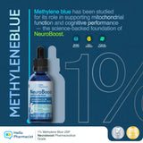 HelloPharmacist Neuroboost dosage precis, format liquide pratique a utiliser.