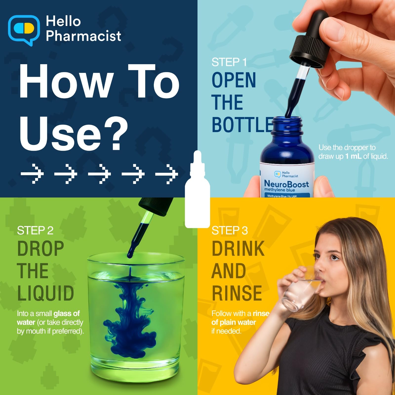 HelloPharmacist Neuroboost energie durable, peut soutenir l energie mentale au quotidien.