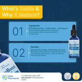 HelloPharmacist Neuroboost soutien cellulaire, potentiel pour l energie mentale durable.