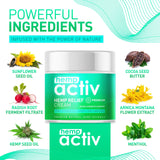 Hemactiv Crème MSM Arnica : ingrédients clés pour le confort après l effort.
