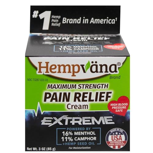 Hempvana Extreme: application ciblée sur les muscles pour soulagement rapide