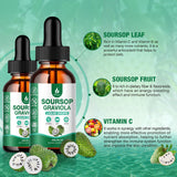 Hemyum Soursop Bitters Liquide format familial lot de 2 bouteilles.