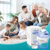 Utilisation mobile et compacte de Henavix, parfait pour maison et déplacements.