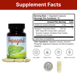 Hepagard: choline-bitartrate pour soutenir le métabolisme des lipides.