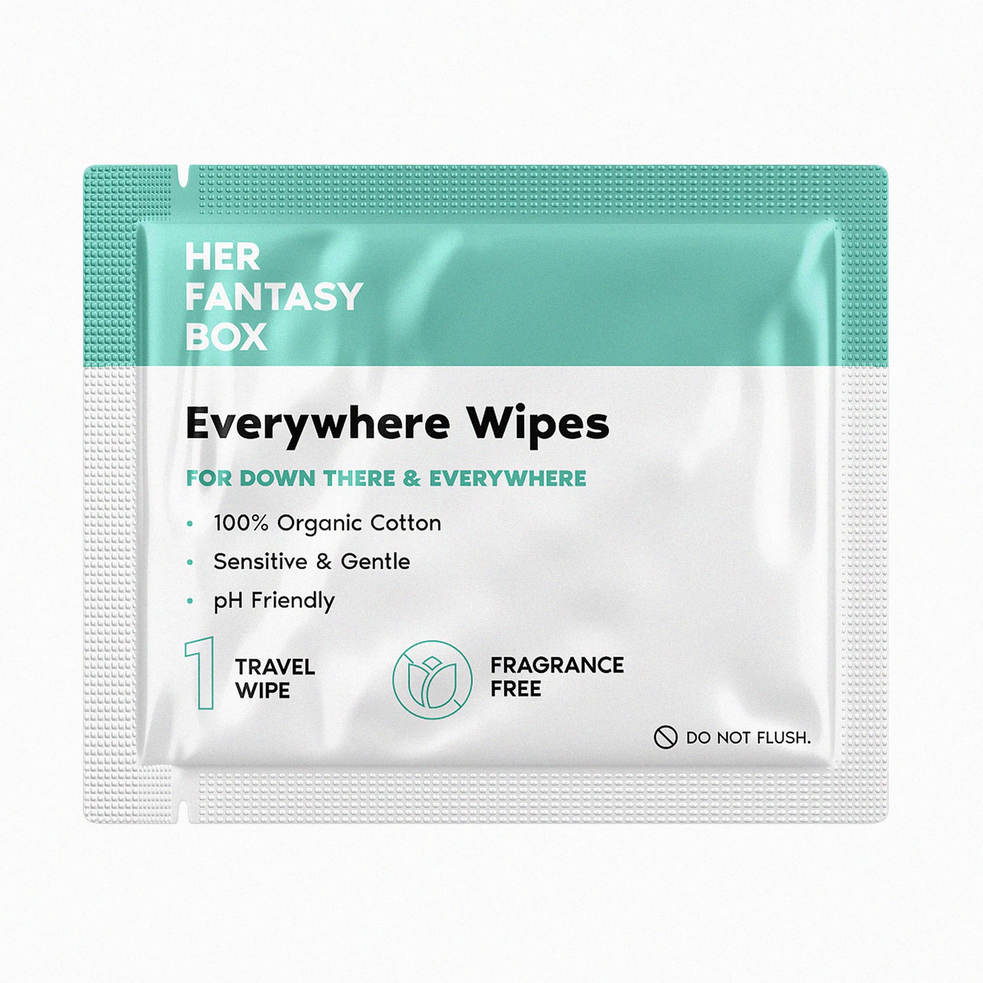 Her Fantasy Box Lingettes Voyage, format compact pratique en déplacement