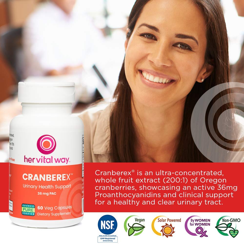 Emballage et boîte Cranberex, design clair et naturel