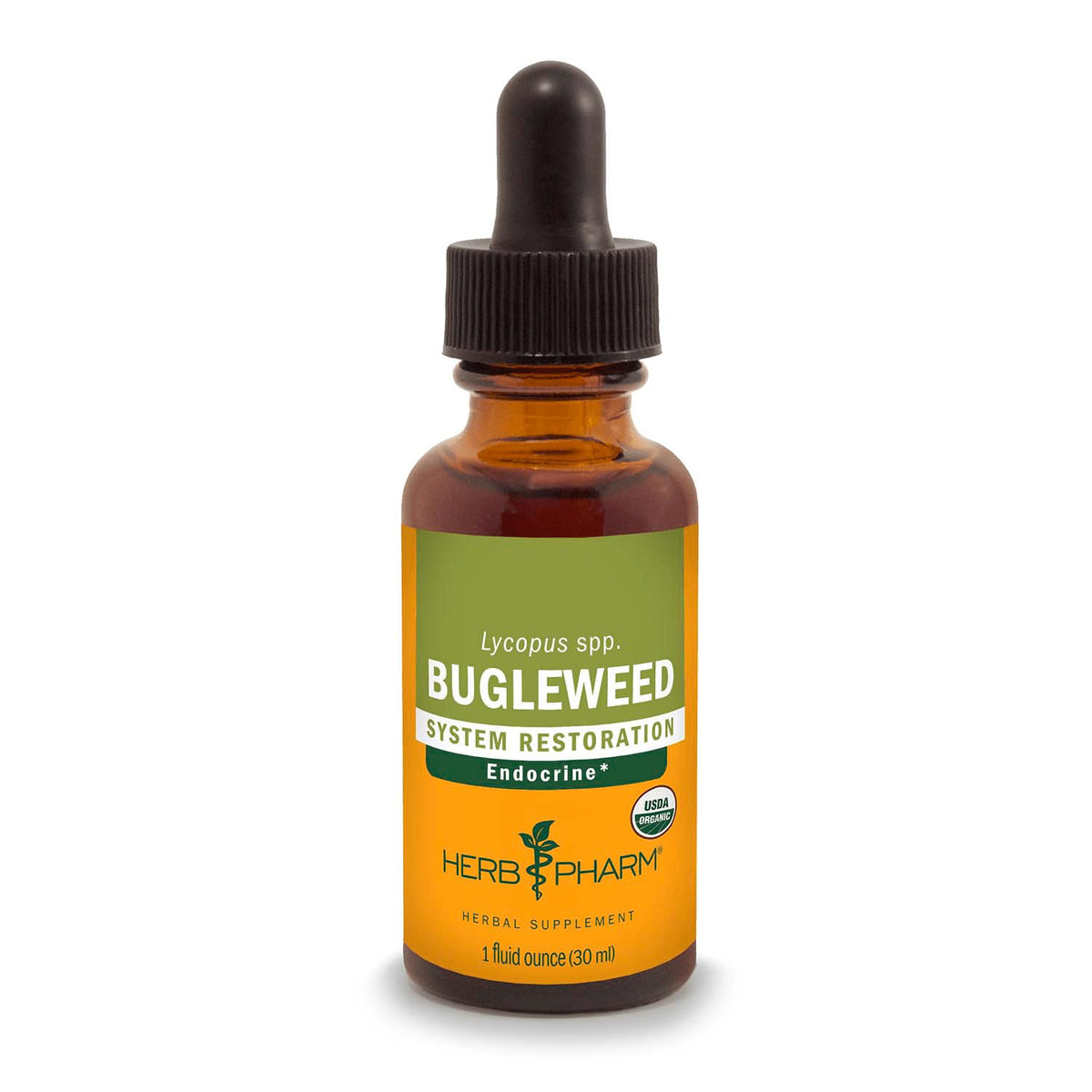 Herb Pharm Extrait d'agripaume, flacon pratique pour le soutien potentiel du système endocrinien.