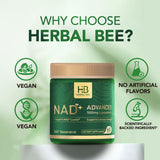 Herbal Bee trans-resveratrol 50 mg, capsules: support antioxydant potentiel pour la mobilité