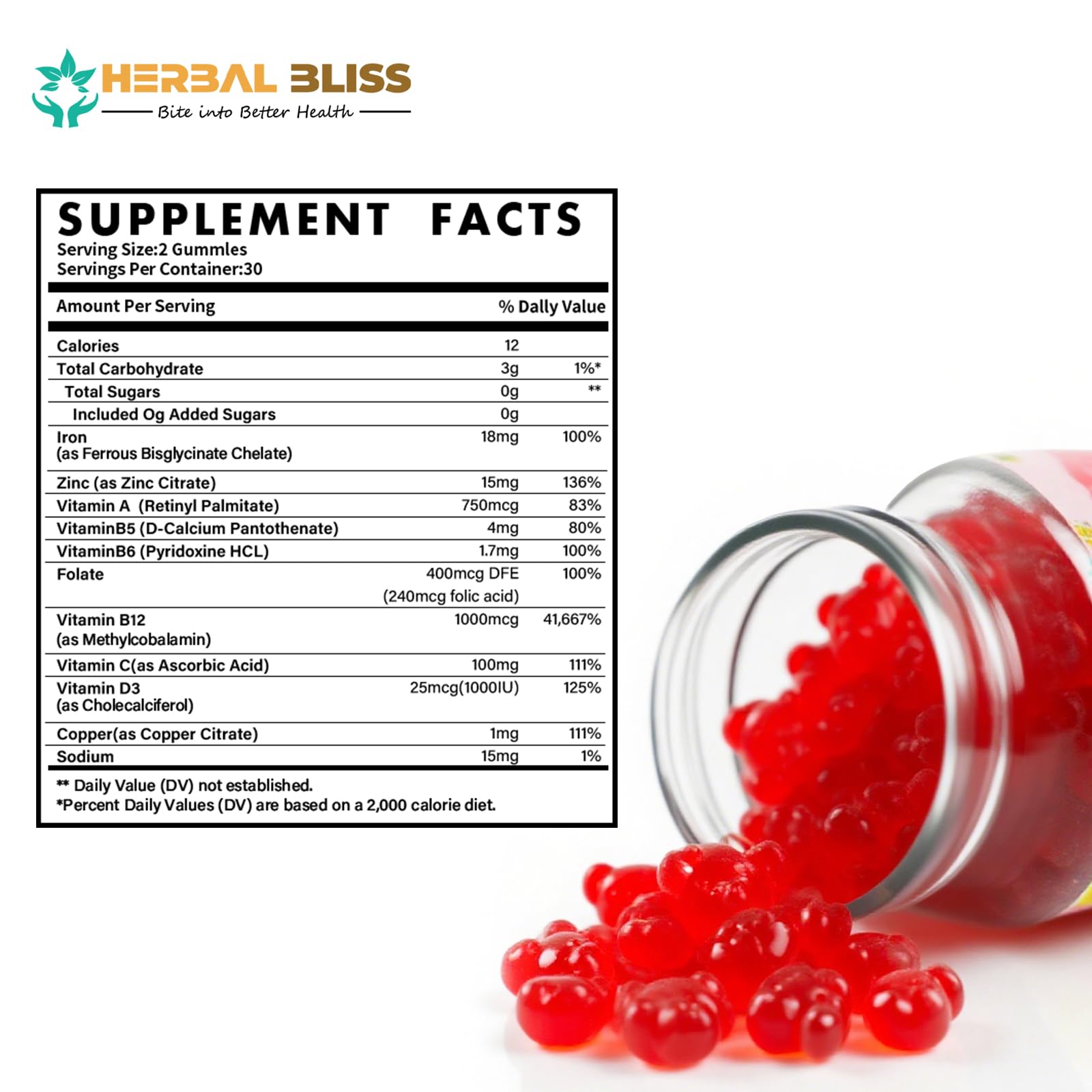 Sans sucre et vegan, Herbal Bliss respecte les préférences alimentaires.