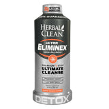 Herbal Clean Detox fraise-mangue: bouteille prête pour une purge potentielle.