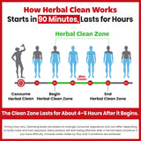 Herbal Clean hydratation régulière pour accompagner la détox tout au long de la journée.