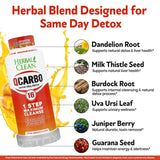 Herbal Clean Qcarbo16 – vitamines B2 et B12 pour énergie légère au quotidien.