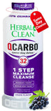 Herbal Clean Qcarbo32 – bouteille detox raisin pour une boisson rafraîchissante.