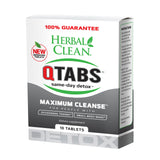 Herbal Clean QTabs: boîte discrète prête à emporter, pratique.