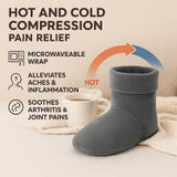 Herbal Concepts Comfort Booties Charbon – thérapie chaude pour pieds après effort