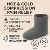 Herbal Concepts Comfort Booties Charbon – thérapie froide pour pieds fatigués