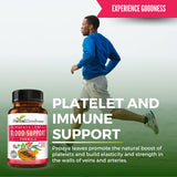 Capsules Herbal Goodness papaye 450 mg, forme végétale facile à prendre