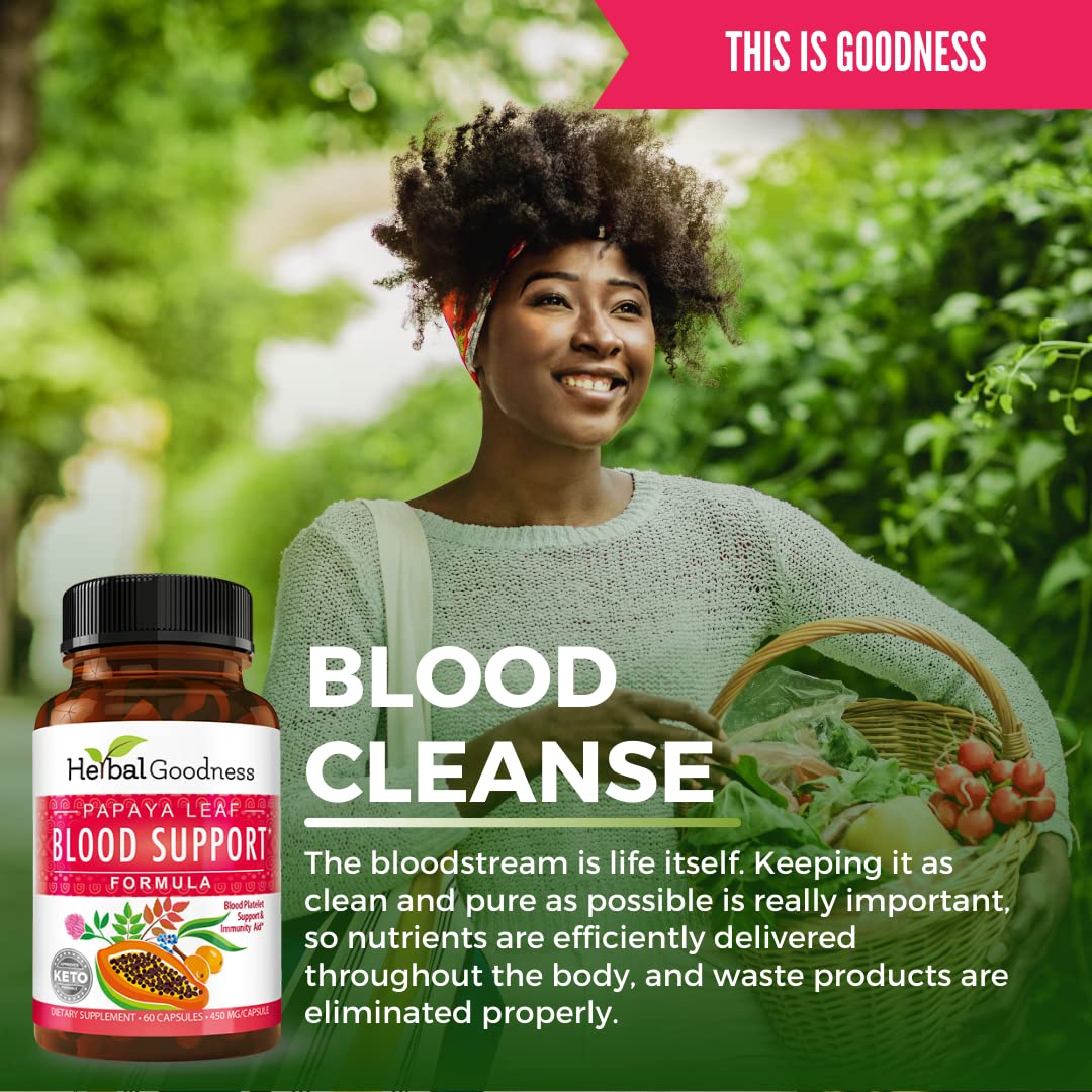 Étiquette produit Herbal Goodness, design clair et informatif