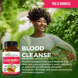 Étiquette produit Herbal Goodness, design clair et informatif