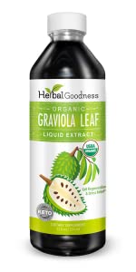 Herbal Goodness Soursop Drops – gouttes faciles à ajouter dans l'eau.