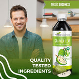 Herbal Goodness Soursop Drops – fabriqué aux États‑Unis avec ingrédients biologiques.