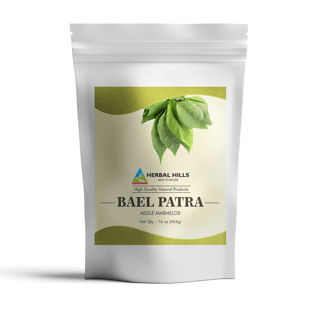 Herbal Hills Bael Patra: poudre de feuilles sèches pour infusion parfumée et bien-être